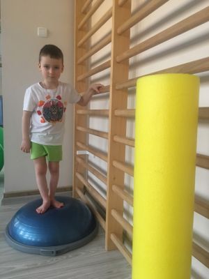 Zdjęcie z gabinetu fizjoterapii